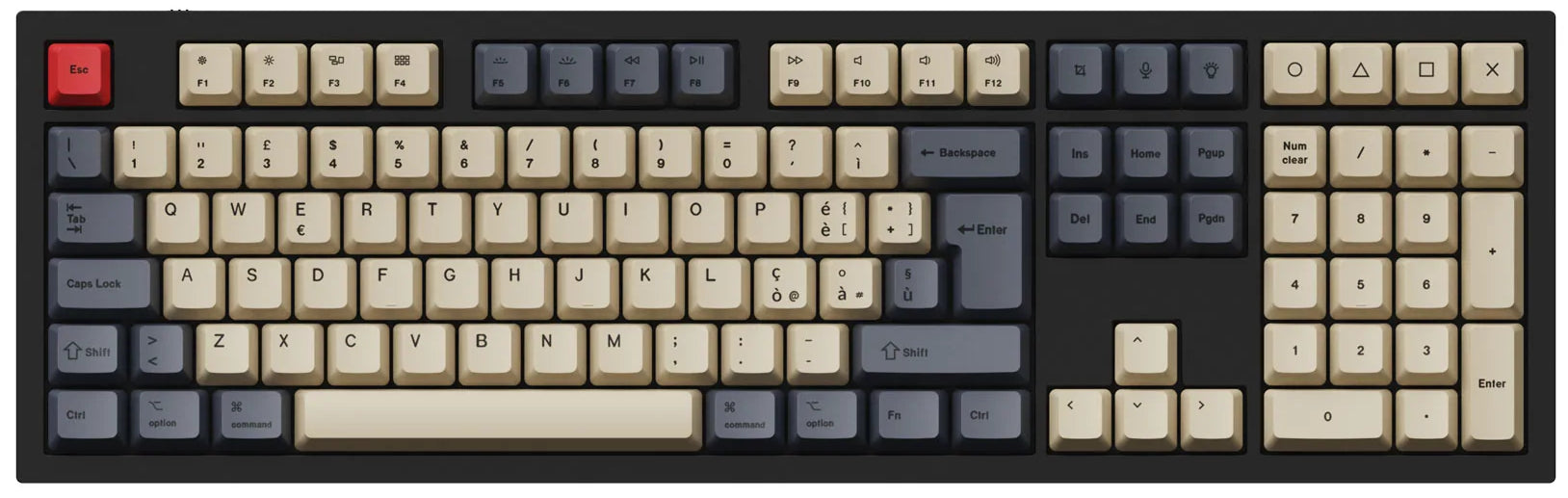 ISO & ANSI Q3 & Q4 & Q6 & K8 OEM Dye-Sub PBT Keycap Set