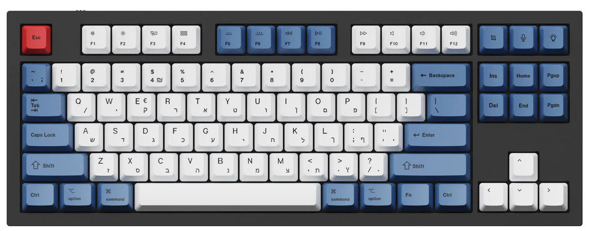 ISO & ANSI Q3 & Q4 & Q6 & K8 OEM Dye-Sub PBT Keycap Set - Blue