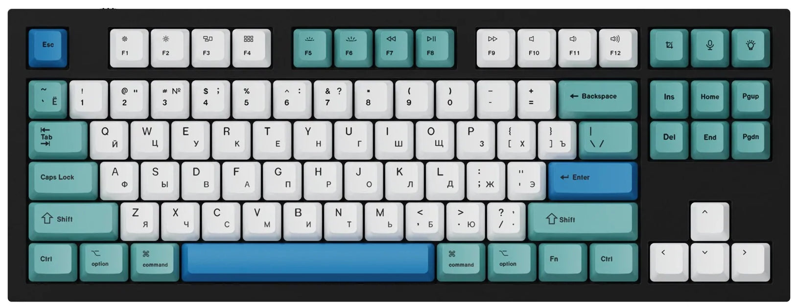 ISO & ANSI Q3 & Q4 & Q6 & K8 OEM Dye-Sub PBT Keycap Set