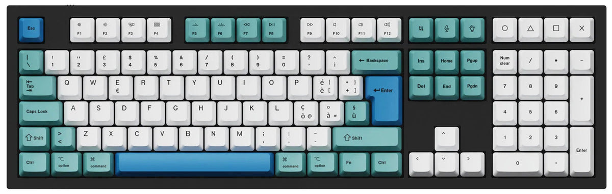 ISO & ANSI Q3 & Q4 & Q6 & K8 OEM Dye-Sub PBT Keycap Set