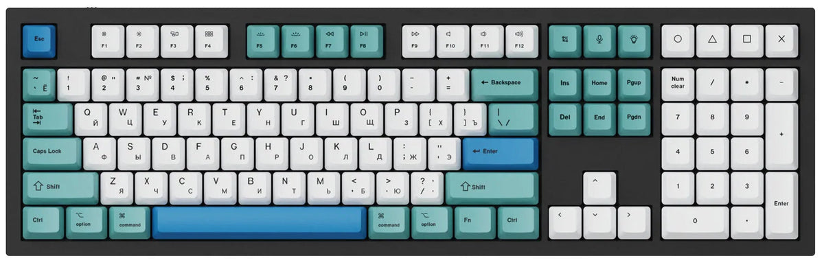 ISO & ANSI Q3 & Q4 & Q6 & K8 OEM Dye-Sub PBT Keycap Set