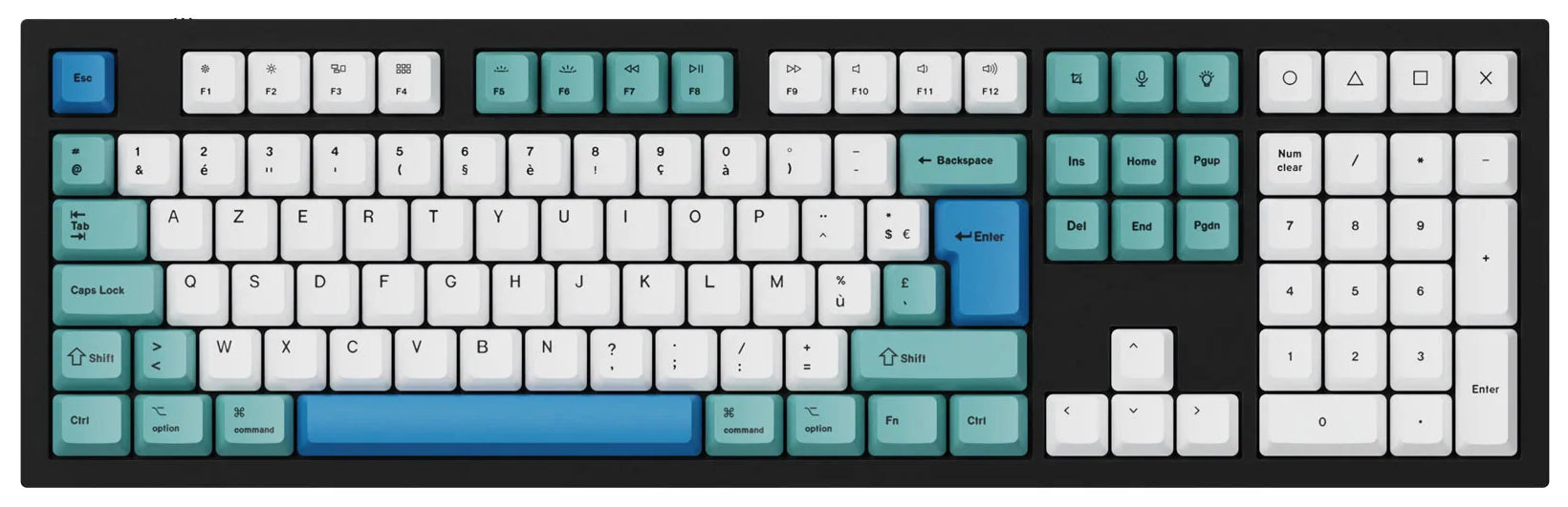 ISO & ANSI Q3 & Q4 & Q6 & K8 OEM Dye-Sub PBT Keycap Set