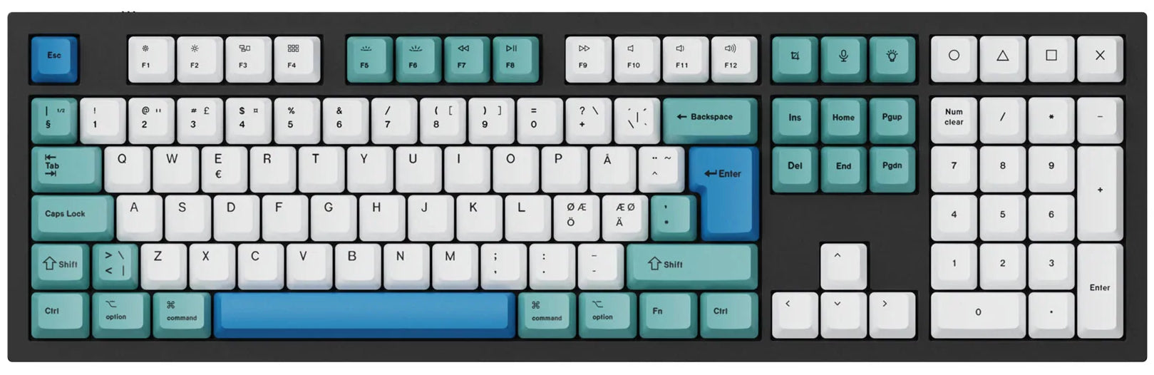 ISO & ANSI Q3 & Q4 & Q6 & K8 OEM Dye-Sub PBT Keycap Set