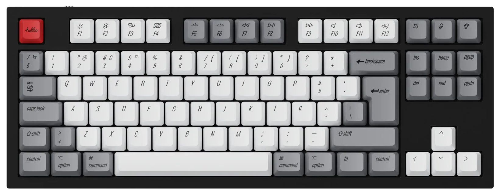 ISO & ANSI Q3 & Q4 & Q6 & K8 OEM Dye-Sub PBT Keycap Set