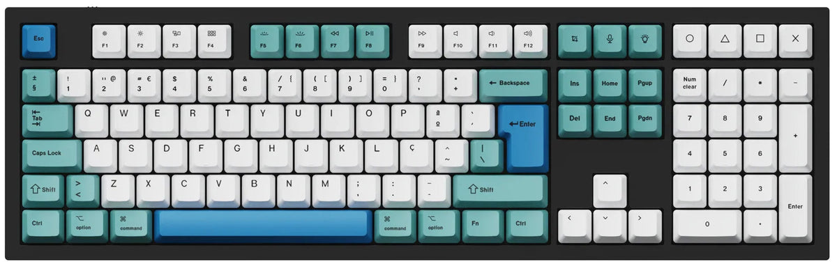 ISO & ANSI Q3 & Q4 & Q6 & K8 OEM Dye-Sub PBT Keycap Set