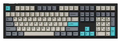 Cherry Profile Double - Shot PBT Full Set Keycaps - Dolch Blue