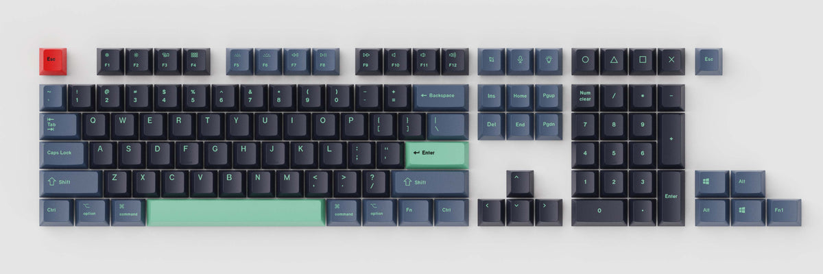 OEM Dye-Sub PBT Keycap Set - Hacker