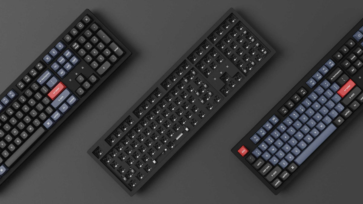 Barebone US layout of Keychron K10 Pro QMK VIA wireless mechanical keyboard