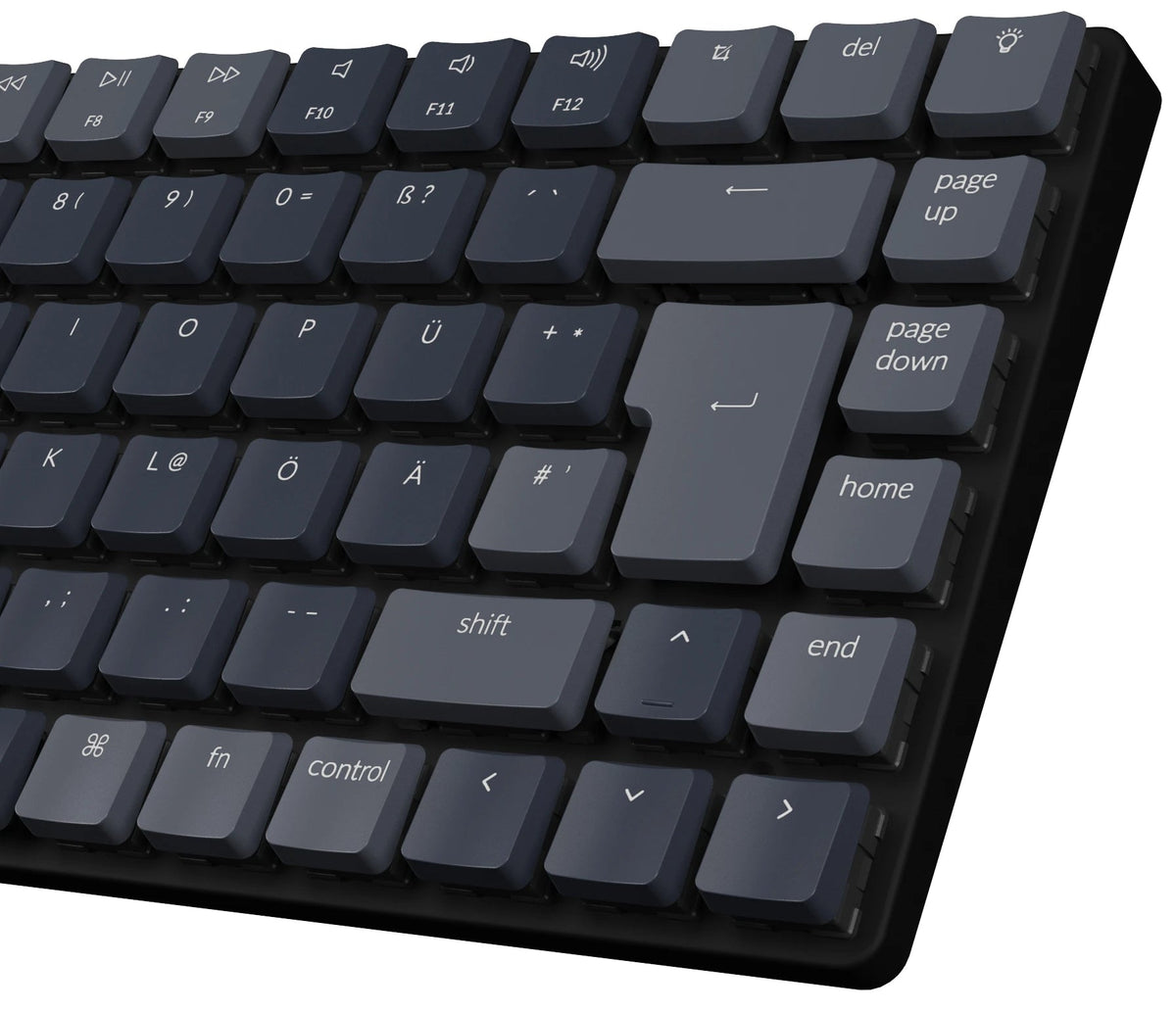 Keychron K3 75% Layout Ultra-slim Wireless Mechanical Keyboard (German ISO-DE Layout) - Version 2