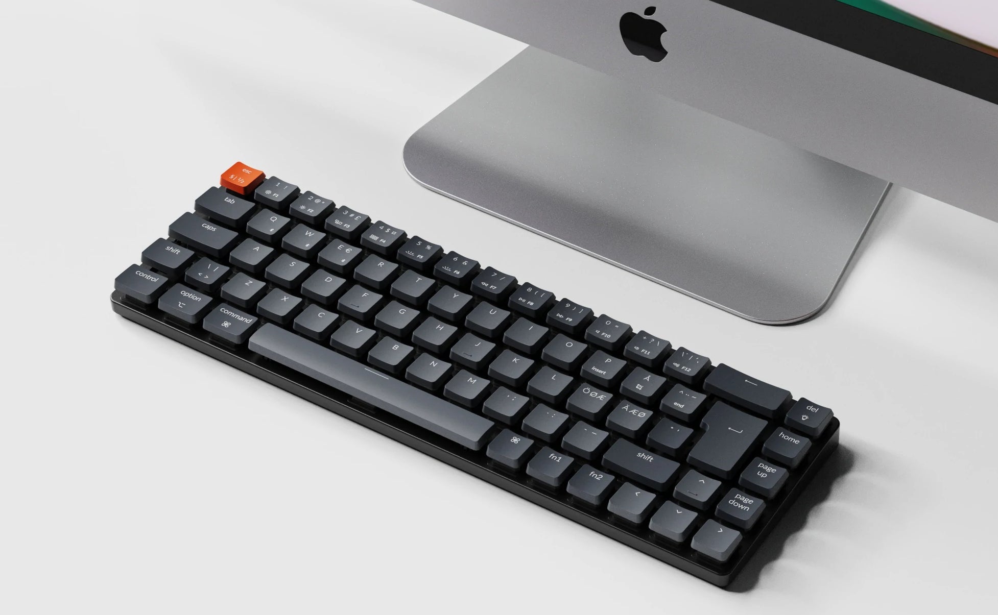 Keychron K7 Ultra-slim Wireless Mechanical Keyboard (Nordic ISO Layout)