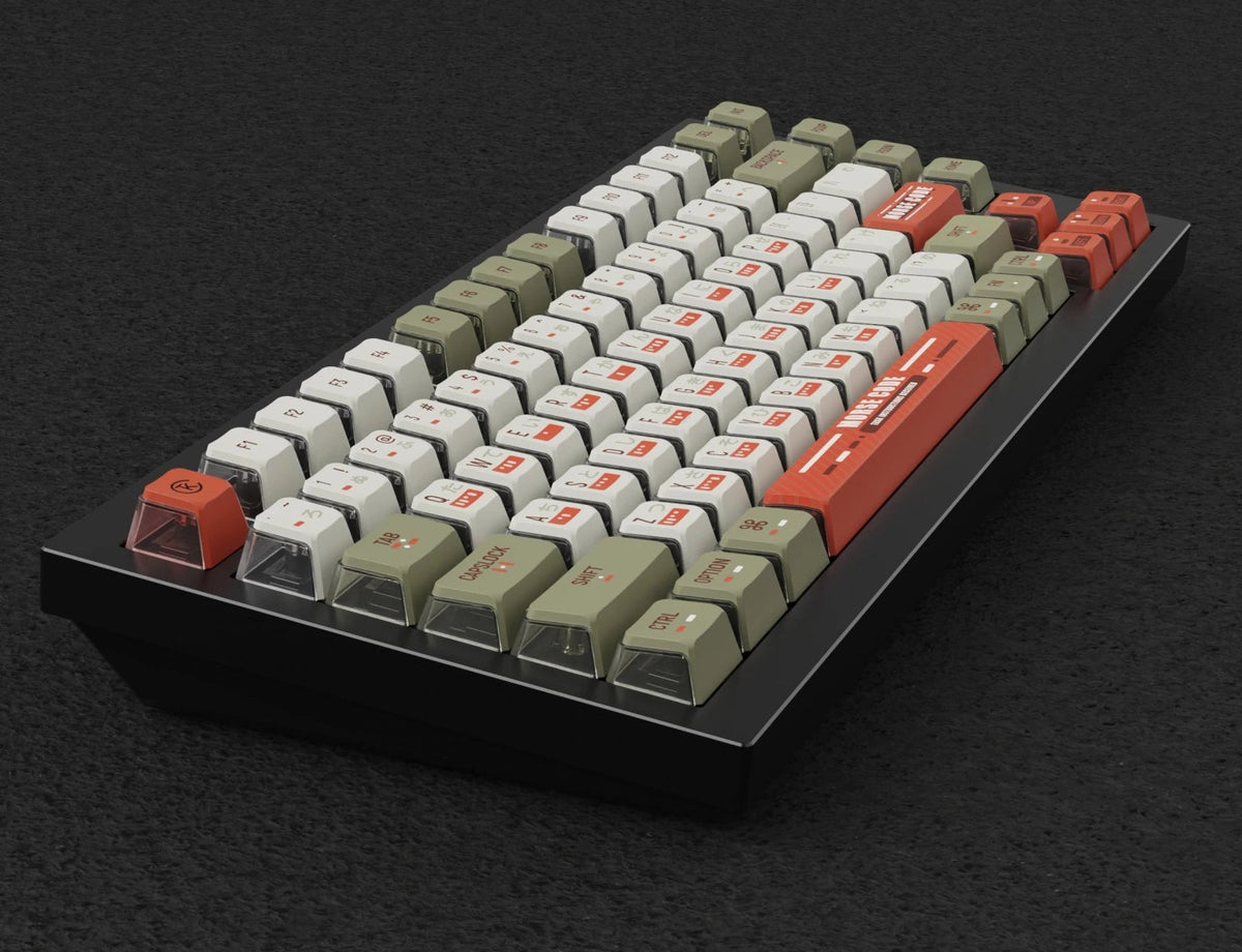 OEM Dye-Sub PBT Full Set Keycap Set - Morse Code