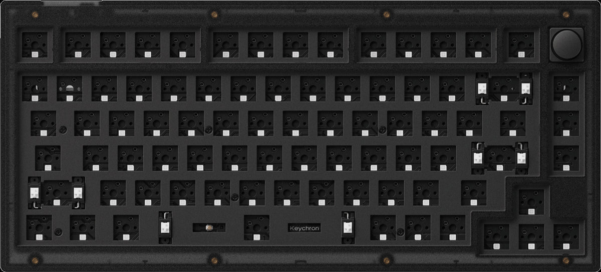 Barebone US layout ofKeychron V1 Custom Mechanical Keyboard