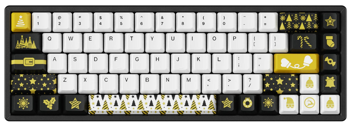 K6 OEM Dye-Sub PBT Keycap Set - Christmas Gift