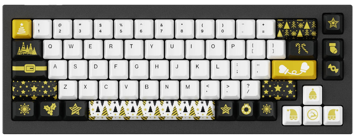 Q2 OEM Dye-Sub PBT Keycap Set - Christmas Gift