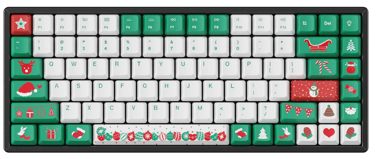 K2 OEM Dye-Sub PBT Keycap Set - Christmas Tree