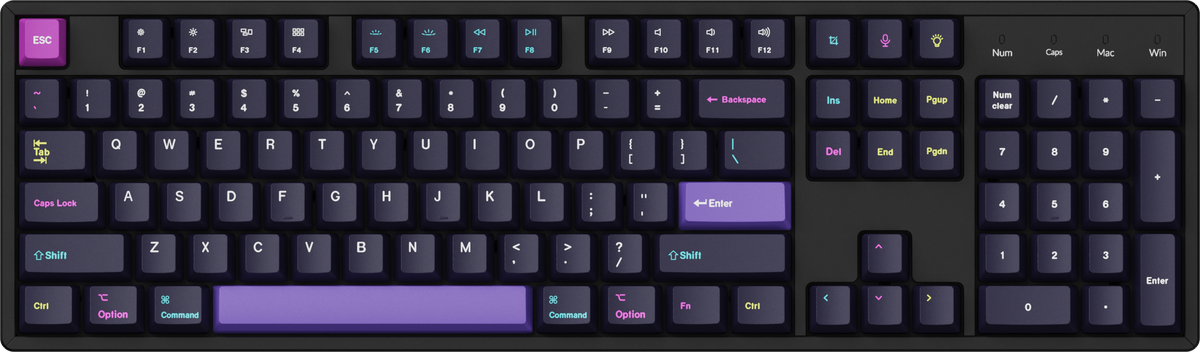 OEM Dye-Sub PBT Full Set Keycap Set - Morse Code