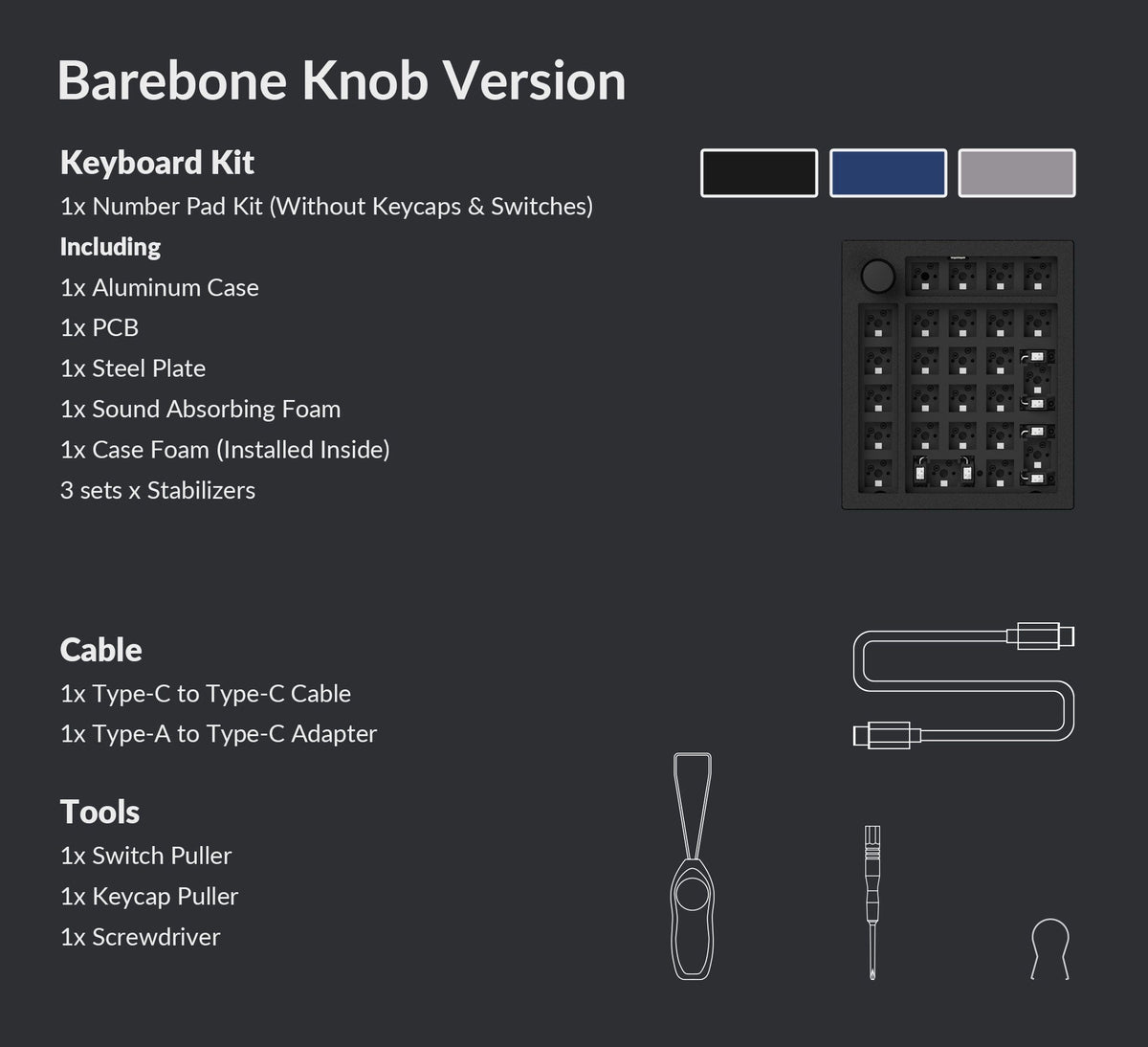 Keychron Q0 Plus Custom Mechanical Number Pad