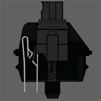 Keychron Gateron black switches mechanical switches