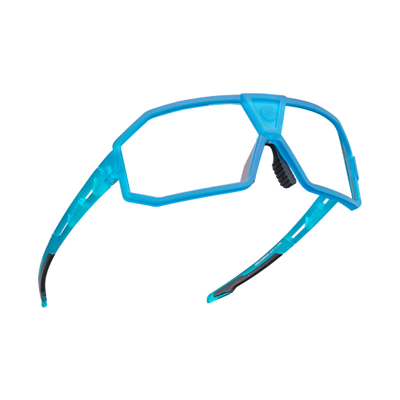 ROCKBROS-Photochrome-Sonnenbrille-UV400-Schutz-Fahrradbrille-Unisex-Blau-Detail