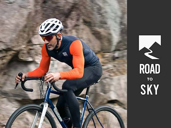 ROAD TO SKY Herren Quick Dry Radfahren Langarmtrikot MTB Rennrad Fahrrad Jersey Details