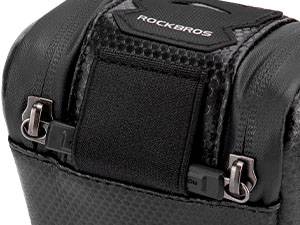 ROCKBROS 3D Hard Shell Fahrrad Satteltasche mit Schnellverschluss 1,8L Details