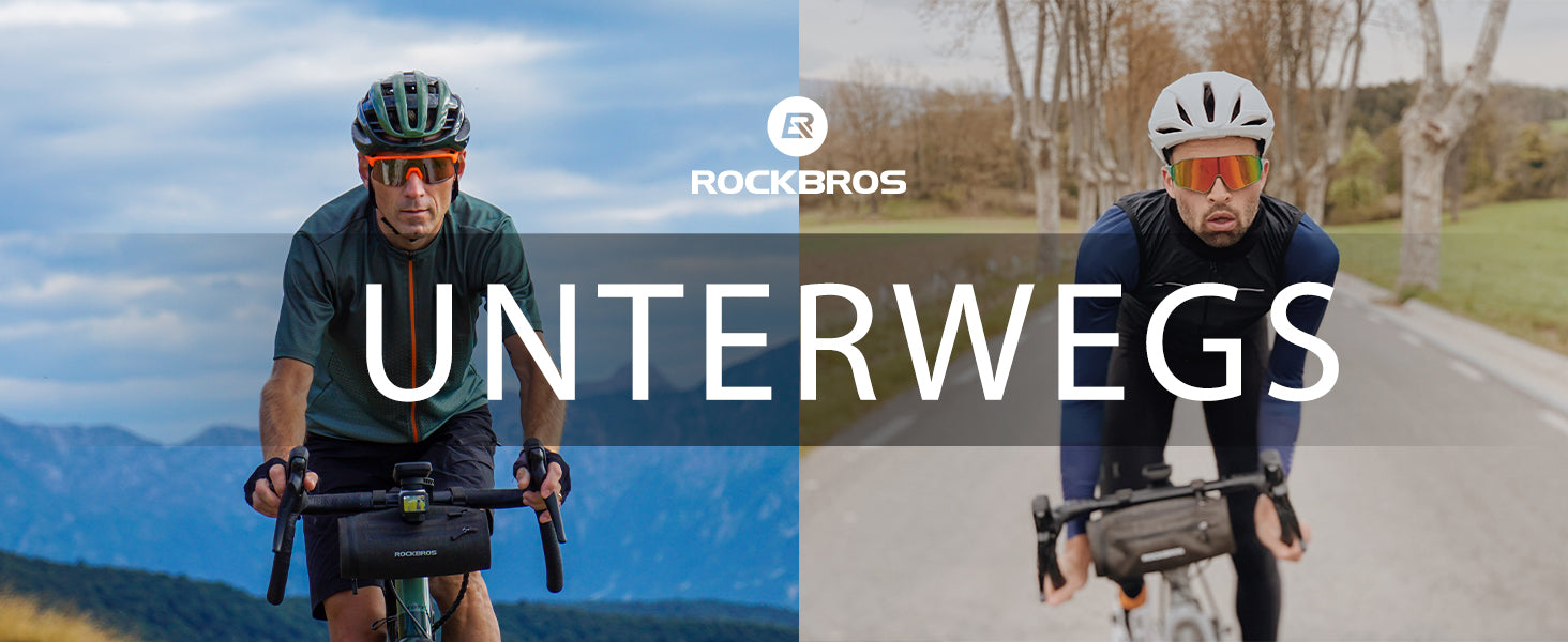ROCKBROS 3in1 wasserdichte Fahrradtasche für Rennrad/Mountainbike Details