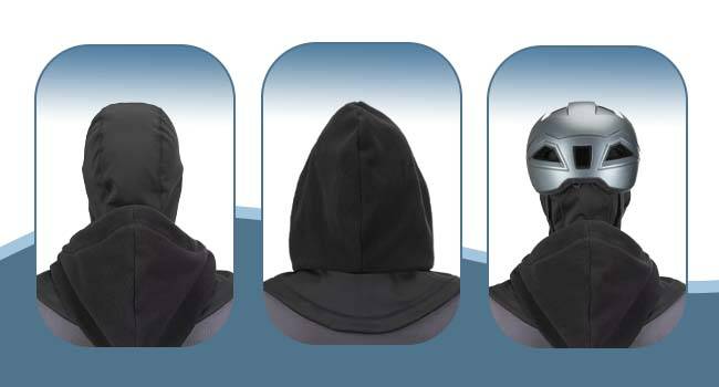 ROCKBROS Balaclava Fahrrad Full Face Gesichtshaube Sport Warm Winddicht Halswärmer Details