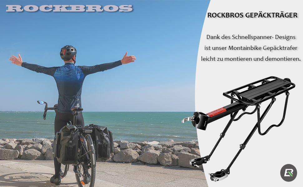 ROCKBROS Fahrrad Gepäckträger Mountainbike Details