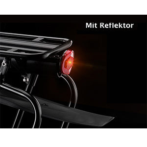 ROCKBROS Fahrrad Gepäckträger mit Reflektor und Schutzblech Aluminiumlegierung Details