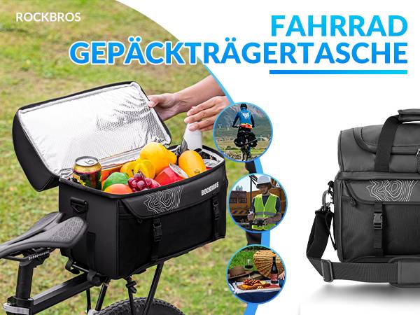 ROCKBROS Fahrrad Gepäckträgertasche Details