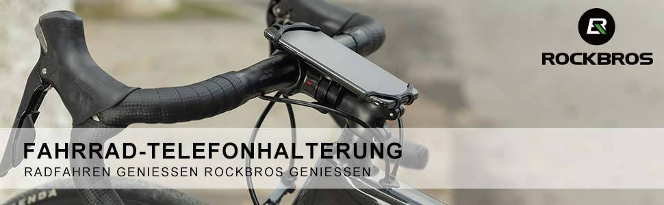 Cocoda Handyhalterung Fahrrad, 360° Drehbare Handyhalterung Motorrad,  Anti-Shake Handyhalter Fahrrad Kompatibel mit iPhone 11