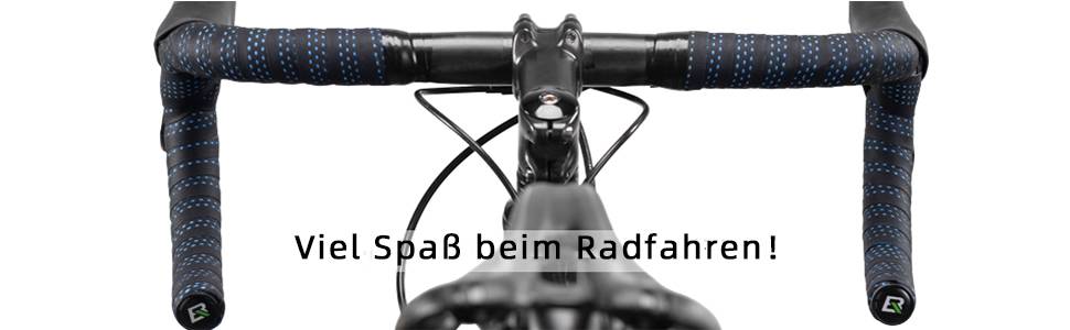 ROCKBROS Fahrrad Lenkerband Rutschfest und Stoßdämpfend Griffband