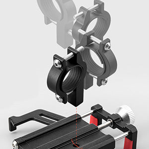 ROCKBROS Fahrrad Motorrad Handyhalterung mit 360 Rotation Clip Details