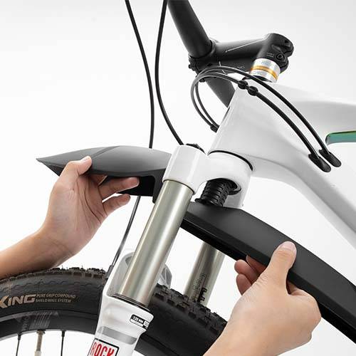 ROCKBROS Fahrrad Schutzblech Set Mountainbikes Universal Spritzschutz Details