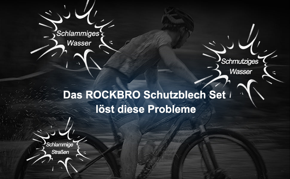 ROCKBROS Fahrrad Schutzblech Set Product Details