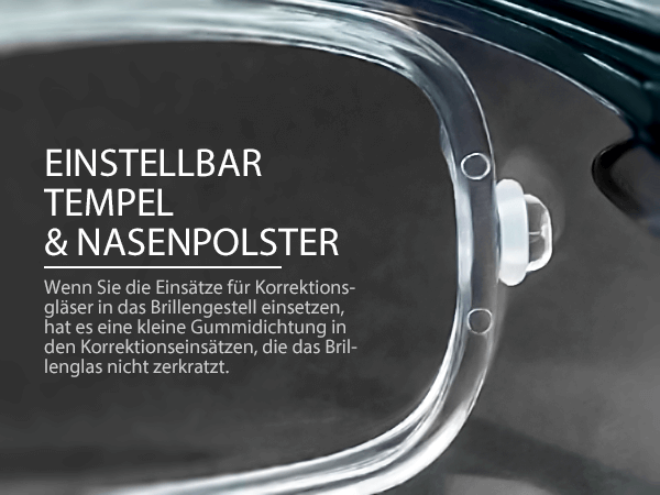 ROCKBROS Fahrradbrille Photochromatisch für Damen und Herren Details