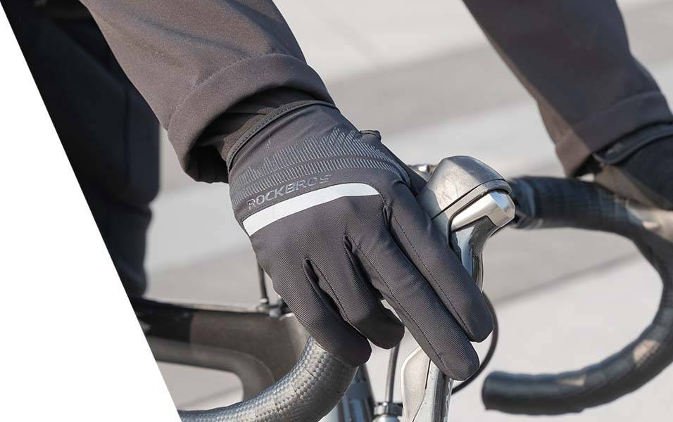 ROCKBROS Fahrradhandschuhe Touchscreen Handschuhe Details