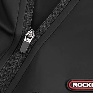 ROCKBROS Fahrradjacke Herren Winter Winddicht Softshelljacke Schwarz M-4XL Details