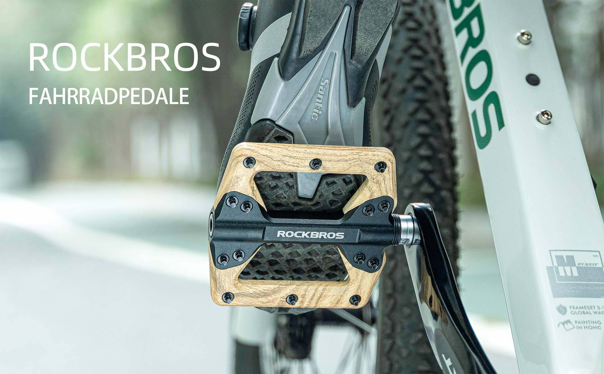 ROCKBROS Fahrradpedale CNC Aluminium Details