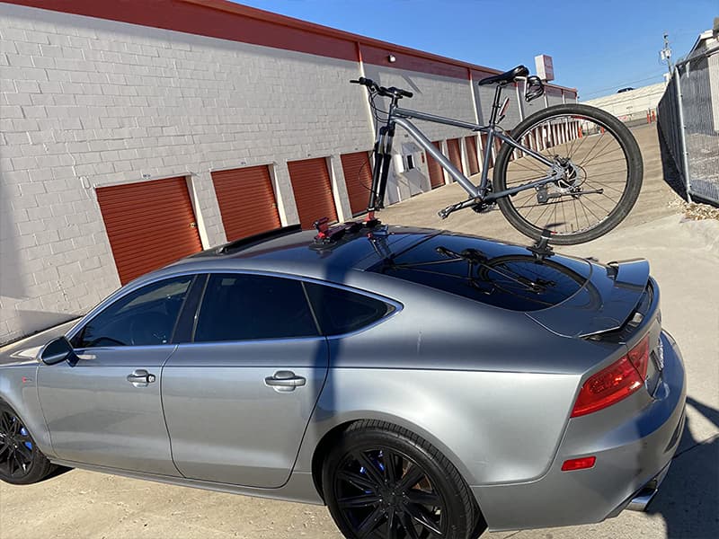 ROCKBROS Fahrradträger Fahrrad Dachträger mit Saugnäpfe Schnellmontage