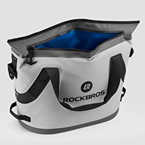 ROCKBROS Kühltasche wasserdicht Kühlbox 22L isolierte Lunchtasche Details