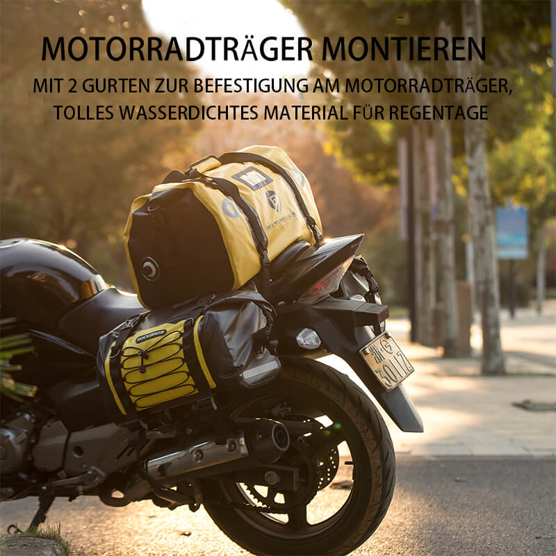 ROCKBROS Motorrad Reisetasche 100 % wasserdicht 20L / 40L / 55L