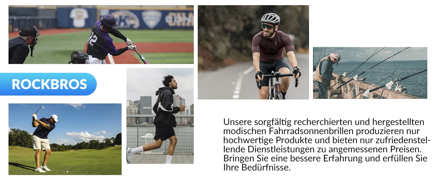 ROCKBROS-Photochrome-Brille-HD-Fahrradbrille-für-Outdoor-Aktivitäten-Blau-Detail