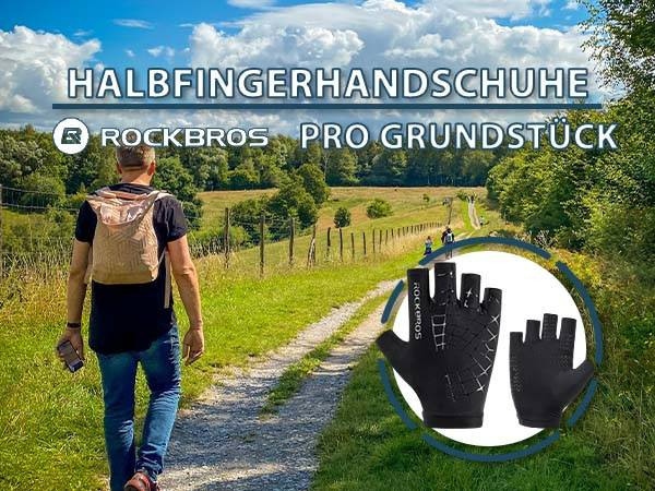 ROCKBROS Sommer atmungsaktive Sport-Radhandschuhe für Männer und Frauen Details