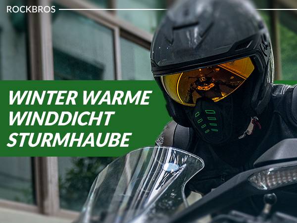 ROCKBROS Sturmhaube Balaclava Winter Motorrad Atmungsaktiv Winddicht Warm Details