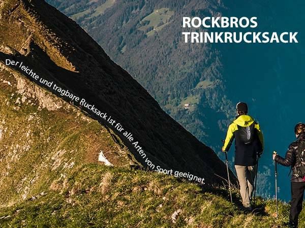 ROCKBROS Ultraleicht Trinkblase Rucksack Fahrradrucksack mit Trinksystem 2L Details