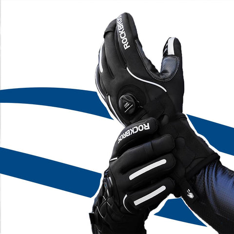 ROCKBROS Winter Ski Gloves Touchscreen Design Windproof Unisex Details