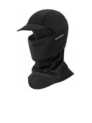 ROCKBROS Winter Sturmhaube Balaclava Warm Sturmmaske Unisex Schwarz-Details