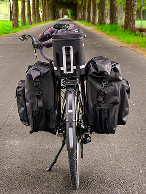 ROCKBROS Fahrrad hinter Gepäckträgertasche wasserdicht 20-27L Details