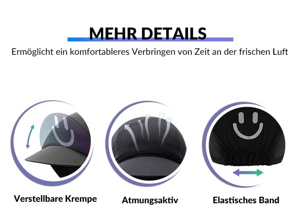 ROCKBROS Fahrrad Kappe Sommer Anti-Schweiß  Leichte Radmütze Unisex-Details (5).jpg__PID:d02e1956-180e-4de9-8505-88d52c855f51